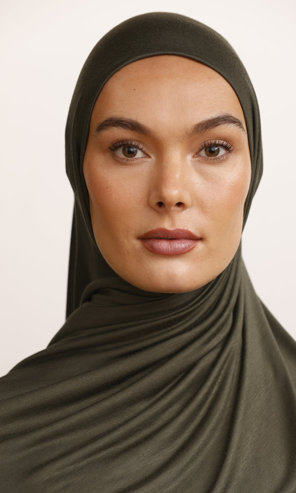 Soft jersey Khaki