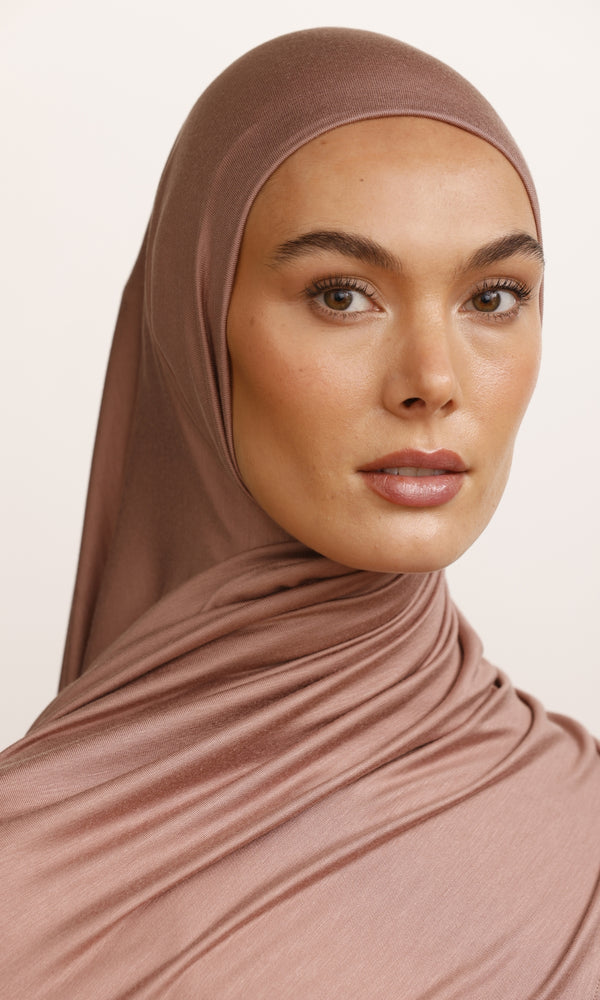 Soft jersey Mocha light
