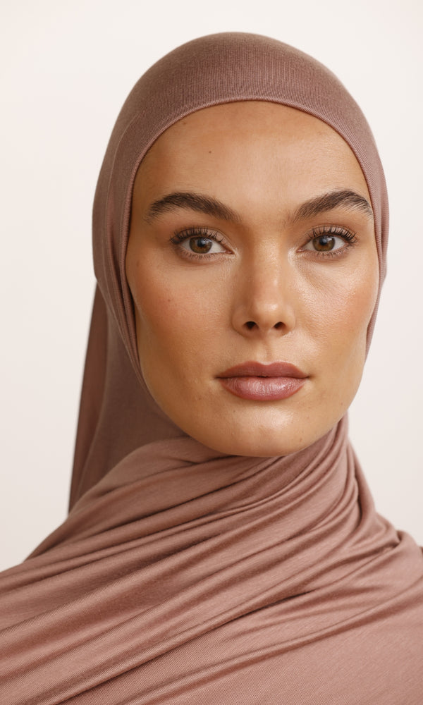 Soft jersey Mocha light